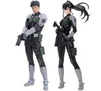 Xinnice Figurine d'anime Kaiju n° 8 - Mina Ashiro et Kafka Hibino - Figurine d'action - 20 cm - En PVC - Statue debout - Décoration de bureau - Objets de collection