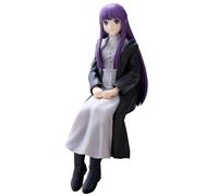 Xinnice Frieren : Beyond Journey's End Figurine Aciton Anime Fern Figurine Modèle Assis PVC Cartoon Girl Statue Cadeau d'anniversaire, Objets de Collection 14,5 cm