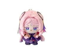 Xinnice Furina Peluche Hu Tao Anime Raiden Shogun assis Peluche Hu Tao Cartoon Game Personnage Doux Figurine Décoration Ornement Cadeau 12 cm