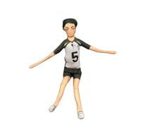 Xinnice Hinata Shoyo Plush Peluche anime Atsumu Miya 28 cm Figurine souple amusante Oikawa Tooru Merch Articulations mobiles Figurine Décoration Cadeau