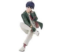Xinnice Isagi Yoichi Figurine Anime Statue Isagi Yoichi Figurine d'action Modèle Rin Itoshi Figurine Bouche-pâtes Décoration Objet de collection Cadeau 13 cm