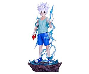 Xinnice Killua Zoldyck Figurine PVC Anime Personnage Figurine d'action Manga Objet de collection Modèle Statue Voiture Bureau Décorations Ornement Cadeaux