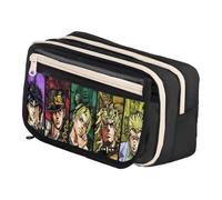 Xinnice Kira Yoshikage Dio Brando/Giovanna Merch Trousse à crayons, pour garçon, grande capacité, motif anime, Type 12, 21*8*13cm, Trousse à crayons anime