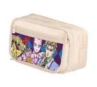 Xinnice Kira Yoshikage Dio Brando/Giovanna Merch Trousse à crayons, pour garçon, grande capacité, motif anime, Type 15, 21*8*13cm, Trousse à crayons anime