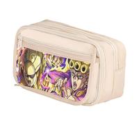 Xinnice Kira Yoshikage Dio Brando/Giovanna Merch Trousse à crayons, pour garçon, grande capacité, motif anime, Type 21, 21*8*13cm, Trousse à crayons anime