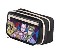 Xinnice Kira Yoshikage Dio Brando/Giovanna Merch Trousse à crayons, pour garçon, grande capacité, motif anime, Type 3, 21*8*13cm, Trousse à crayons anime
