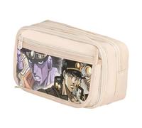 Xinnice Kira Yoshikage Dio Brando/Giovanna Merch Trousse à crayons, pour garçon, grande capacité, motif anime, Type 14, 21*8*13cm, Trousse à crayons anime