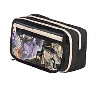 Xinnice Kira Yoshikage Dio Brando/Giovanna Merch Trousse à crayons, pour garçon, grande capacité, motif anime, Type 2, 21*8*13cm, Trousse à crayons anime