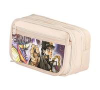 Xinnice Kira Yoshikage Dio Brando/Giovanna Merch Trousse à crayons, pour garçon, grande capacité, motif anime, Type 22, 21*8*13cm, Trousse à crayons anime