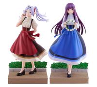 Xinnice Lot de 2 figurines Frieren Fern Special Ver Anime Frieren - Figurine d'action - Robe de soirée - Statue de fougère - Modèle PVC - Figurine de collection - Décoration - Cadeau