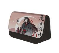 Xinnice Mo Dao Zu Shi Anime Wei Wu Xian/Lan Wang Ji Printing Trousse à crayons double couche Fournitures scolaires pour garçons et filles, Type 16, 22*7.5*13CM