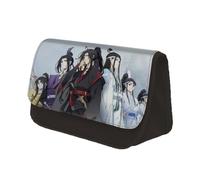 Xinnice Mo Dao Zu Shi Anime Wei Wu Xian/Lan Wang Ji Printing Trousse à crayons double couche Fournitures scolaires pour garçons et filles, Type 15, 22*7.5*13CM