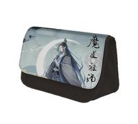 Xinnice Mo Dao Zu Shi Anime Wei Wu Xian/Lan Wang Ji Printing Trousse à crayons double couche Fournitures scolaires pour garçons et filles, Type 7., 22*7.5*13CM