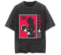 Xinnice Mob Psycho 100 T-shirt Kageyama Shigeo/Reigen Arataka imprimé anime à manches courtes porosité ample sweat-shirt surdimensionné tendance pour adolescents garçons et filles