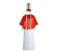 Xinnice Robe de cosplay médiévale de prêtre - Costume missionnaire - Pour homme - Pour Halloween, fête, performance - Cosplay - Tailles S à 3XL