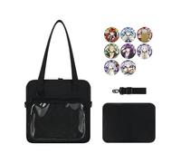 Xinnice Sac à main Anime Frieren&Fern Sac à bandoulière Sac à bandoulière lavable Daypcak Cosplay Accessoires Cadeau, Type 5., 29*7*30cm