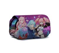 Xinnice That Time I Got Reincarnated as a Slime, Rimuru Tempest/Milim Nava - Trousse à crayons - Grande capacité - Sac de rangement pour l'école de bureau, Type 7., 21*7,5*10 cm
