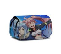 Xinnice That Time I Got Reincarnated as a Slime, Rimuru Tempest/Milim Nava - Trousse à crayons - Grande capacité - Sac de rangement pour l'école de bureau, Type 10., 21*7,5*10 cm