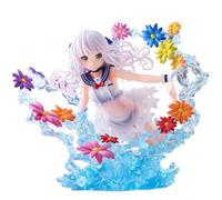 Xinnice Water Prism Figurine Anime Illustration Figurines Aqua Float Fille Figurine d'action Water Prism Statue Modèle PVC 10 cm Décoration de bureau Ornement Collection