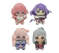 Xinnice Yae Miko Plush Anime Coussin Yae Miko Soft Figurine Cartoon Game Personnages Voiture Canapé Décoration Cadeau, 25 cm