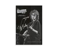 Xinoutans Jeff Poster sur toile de Buckley Musique - Décoration murale vintage pour salon, chambre à coucher - 30 x 45 cm - Style rétro