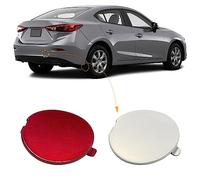 Xinpinsai Cache Crochet de remorquage arrière pour Mazda 3 Axela 2014 2015 2016 2017 2018 BHN1-50-EK1-BB BHN150EK1BB (Gris, côté Passager Droit)