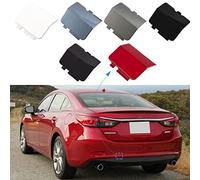 Xinpinsai Cache crochet de remorquage arrière pour Mazda 6 Atenza 2013 2014 2015 2016 2017 GJR9-50-EL1-51 GJR9-50-EK1-51 (noir, côté conducteur gauche)