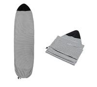 Xinpinzhou Housse de protection pour planche de surf pour longboard, paddleboard, planche de surf, planche de surf, planche de surf 2,3 m avec cordon de serrage, 230 x 50 cm, noir