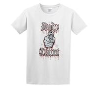 XINRONGYUAN Body Count Band Talk SH*T Get Shot Casual Round Neck T Shirt White 3XL