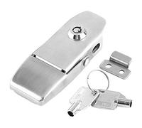 Xinrub 1pc Fermoir Loquet à Bascule en Acier Inoxydable 304 Printemps À Bascule Latch Clamp Boîte Cas D'expédition Dispositif Cabinet Verrouillage Outil pour Bateaux(A108B-3)