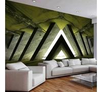 XINRUYI Papier peint/fresque murale 3D autocollant avec motif ciment texturé, agrandit l'espace et sert de sticker mural décoratif pour les chambres et les salons