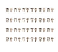 XinrZythrop Kit de 24 vis pour moyeu Nab, Jeu Universel de vis à Enrouleur 10,5 Pouces x 1/4 Pouce Compatible avec Les Cassettes, AMPEX, RMGI ; Ensemble de quincaillerie en Acier