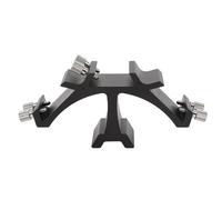 XinrZythrop Support Fixe à Crans pour Télescope Astronomique, Base de Monture Triple avec 3 Emplacements, Bracket en Métal Dovetail pour Accessoires Optiques, Monture Stable et Polyvalente