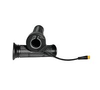 Xinsheinelry 1. Poignée Rotative ABS Antichoc pour Vélos Électriques Et Vélos De Montagne Installation sans Outil Droite Ergonomique ABS Résistante À l'usure