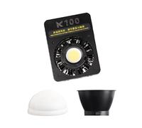 Xinsheinelry 100W Bright LED Video Light Portable Handheld Design 2800 6800K Adjustable Temperature for Content Creators Night Scene LED Photography Light