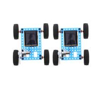 Xinsheinelry 2 pièces Jouet d ' ingénierie pour modèle d ' Assemblage de Voiture Jouet de Projet Outil éducatif d ' Apprentissage créatif pour Projet Scientifique étudiant pour