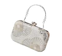 Xinsheinelry à main de soirée brodé de perles, sacs à bandoulière avec sangle en chaîne pour fête de mariage, bal de fin d ' année