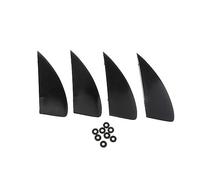 Xinsheinelry Ailerons de cerf-volant amovibles pour kayak, palmes de gouvernail pour canoë gonflable, planche de surf