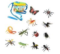 Xinsheinelry Assortiment intéressant de créatures rampantes pour stimuler la curiosité des et des Amateurs de biologie Modèles d ' Erreur réalistes pour Les