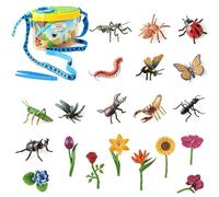 Xinsheinelry Assortiment intéressant de créatures rampantes pour stimuler la curiosité des et des Amateurs de biologie Modèles d ' Erreur réalistes pour Les