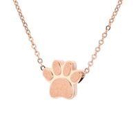 Xinsheinelry Bijoux de crémation pour Animaux de Compagnie pour Chiens Chats Cendres urne Collier Animaux de Compagnie urne commémorative pendentifs Collier pour Femmes Hommes Bijoux de crémation