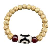 Xinsheinelry Bodhi Classique avec étoiles et lunes, léger et Robuste, Unisexe, Perles bouddhistes, pour Un Usage Quotidien et Les Voyages, chaîne à Main Moderne, Perles de Lune, Accessoire de Mode
