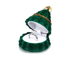 Xinsheinelry Boîte à bijoux en forme d'arbre de mariage en forme d'arbre de fiançailles ou de mariage