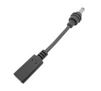 Xinsheinelry Câble D'extension 'Alimentation en Aluminium Peu Encombrant Cordon Court De Type C Adaptateur Étanche Mâle À Femelle pour Cordon 'Alimentation Satellite pour L'électronique