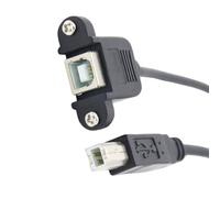 Xinsheinelry Câble D'extension L'imprimante USB2.0 Robuste USB2.0 Type B to Type B Câble pour Fonction Monture Panneau Données Fiabilité