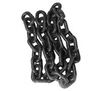 Xinsheinelry Chaîne en fer synthétique qui ressemble à une laisse légère, fausse chaîne confortable et sûre pour chien