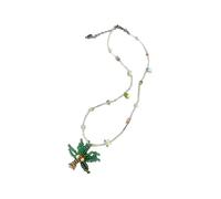Xinsheinelry Collier de perles de coquillage réglable pour vêtements de plage et vacances, bijoux de style station balnéaire, One Size, Comme décrit, Comme décrit.