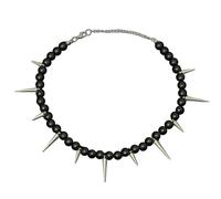 Xinsheinelry Collier gothique multi-couches avec pendentif en forme de cône, longueur réglable, collier ras du cou avec pendentif en forme de croix, bijou à porter au quotidien, One Size, Comme décrit