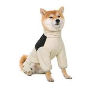 Xinsheinelry Combinaison pour chiens par mauvais temps avec fermeture éclair et bandes réfléchissantes pour améliorer la sécurité pour les activités de plein air