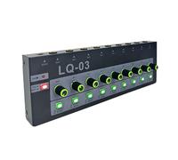 Xinsheinelry Console de mixage miniature en métal 4/8 canaux pour la pratique du podcasting et la production musicale mobile